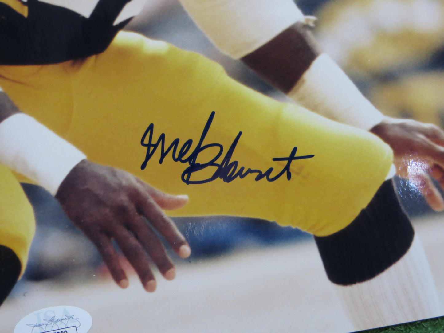 MEL BLOUNT PITTSBURGH STEELERS SIGNED 8x10 PHOTO JSA COA