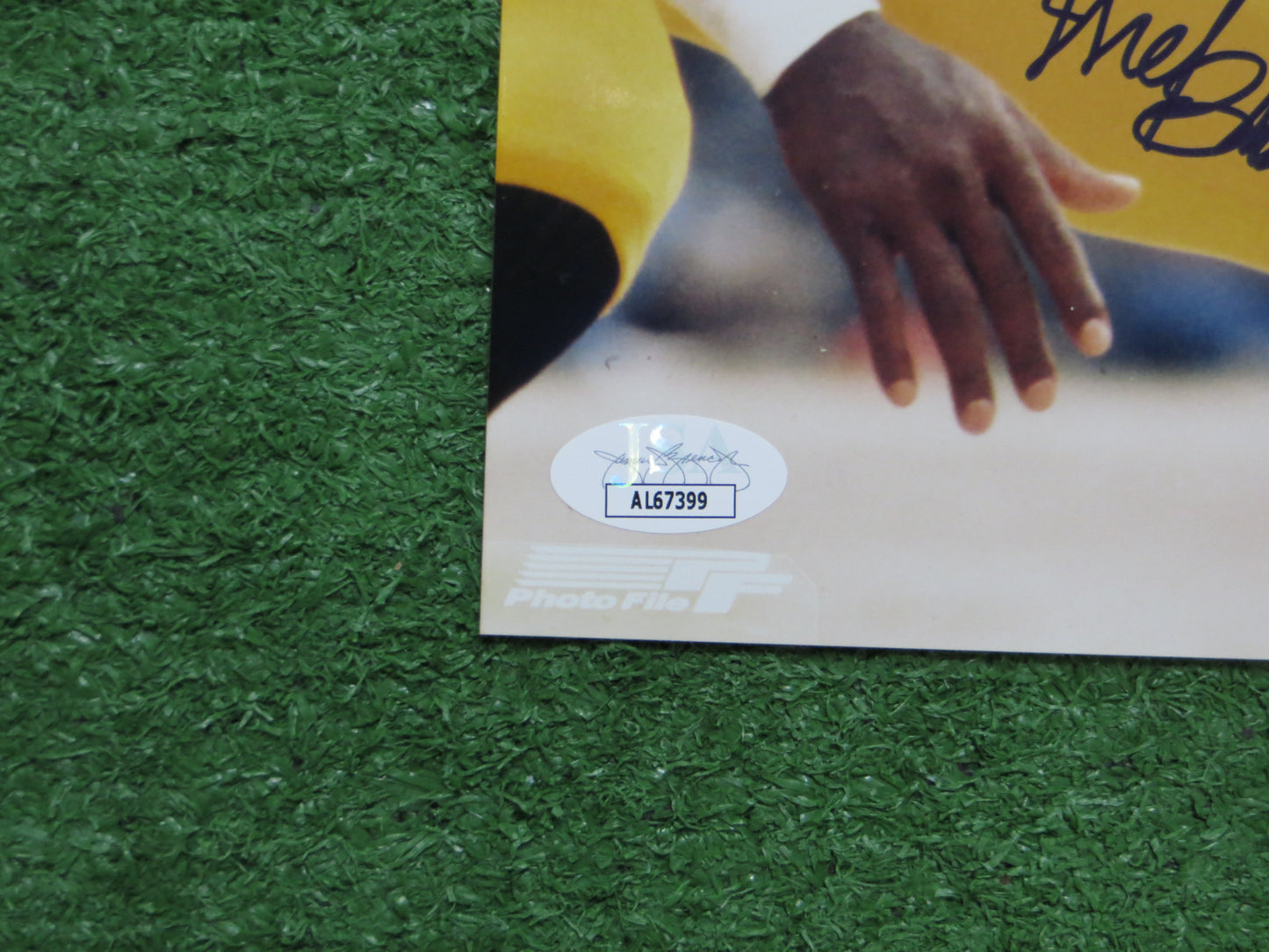 MEL BLOUNT PITTSBURGH STEELERS SIGNED 8x10 PHOTO JSA COA