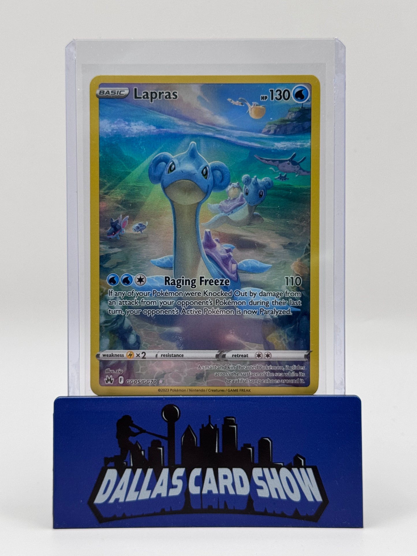 2023 Pokemon - Lapras - GG05/GG70 Galarian Gallery Crown Zenith NM