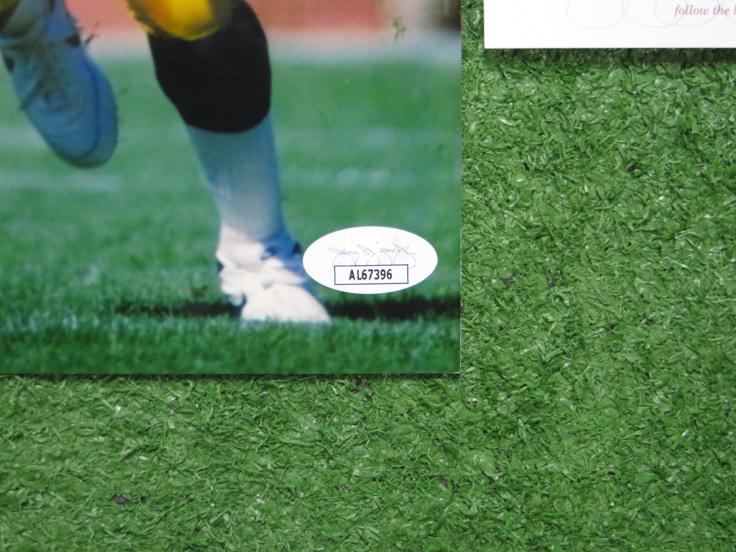 JOHN STALLWORTH PITTSBURGH STEELERS SIGNED 8x10 PHOTO JSA COA