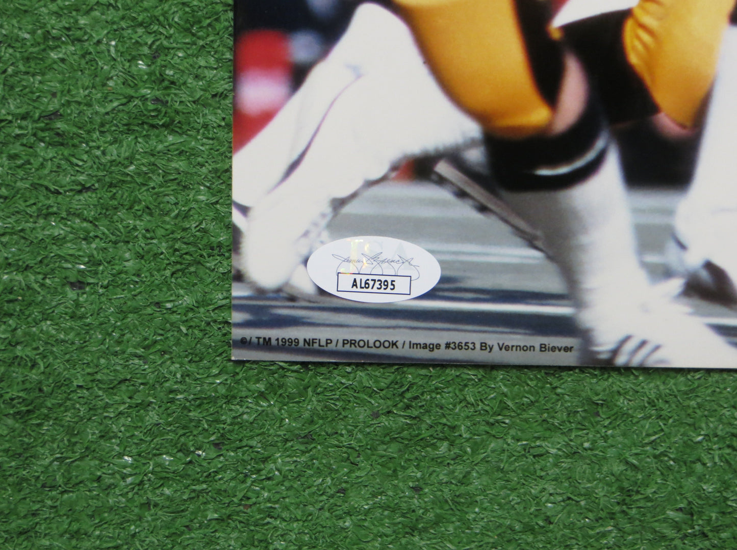 FRANCO HARRIS PITTSBURGH STEELERS SIGNED 8x10 PHOTO JSA COA