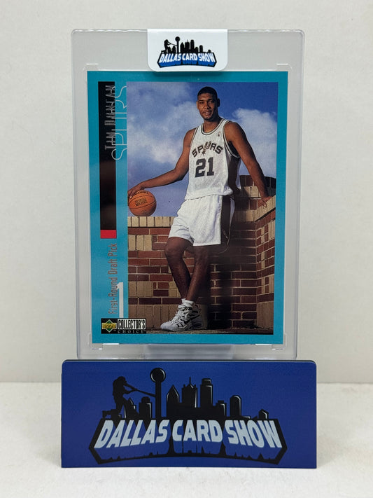 1997-98 Collectors Choice Tim Duncan RC Draft Trade
