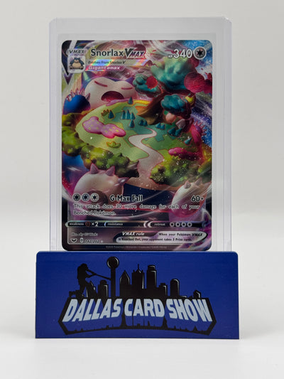 2020 Pokemon - Snorlax VMAX - 142/202 SWSH Base Set NM