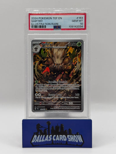 2024 Pokemon - Shifty (Illustration Rare) - 163/162 Temporal PSA 10