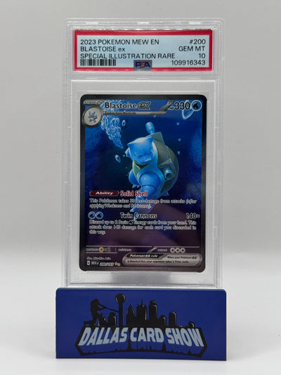2023 Pokemon - Blastoise ex (SIR) - 200/165 S&V151 PSA 10
