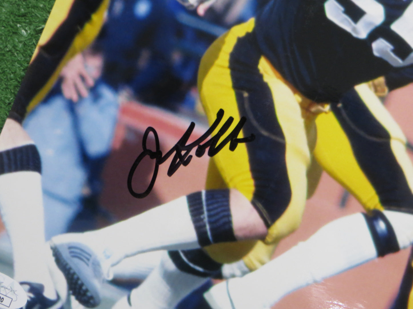 JON KOLB PITTSBURGH STEELERS SIGNED 8x10 PHOTO JSA COA