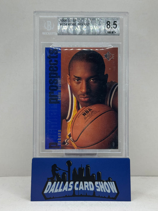 1996-97 SP Kobe Bryant Rookie RC BGS 8.5
