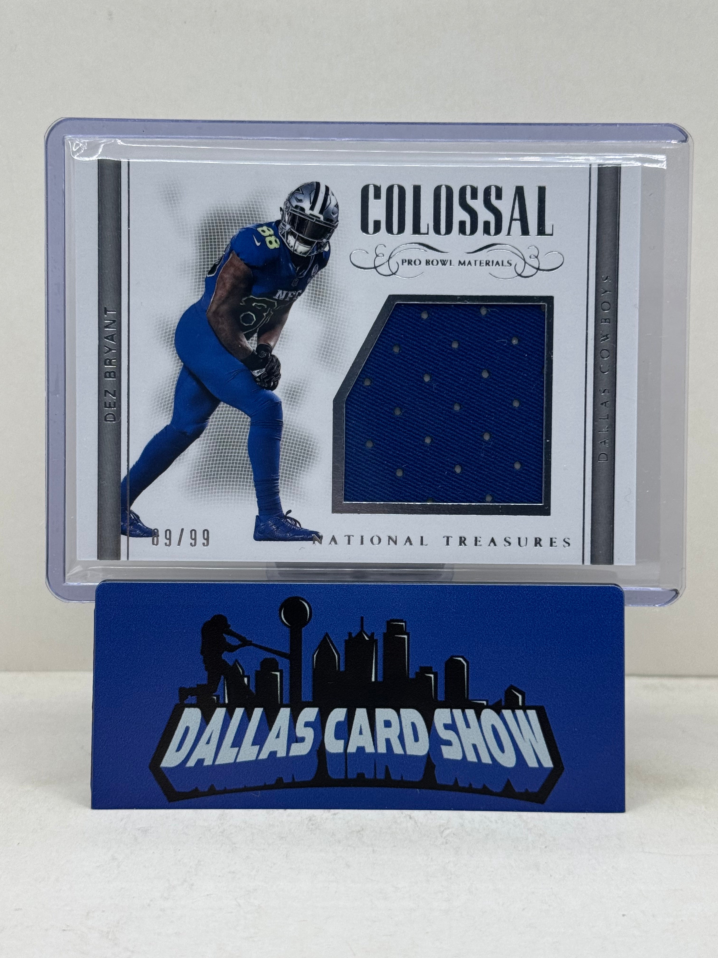2017 Panini National Treasure #20 Dez Bryant Colossal pro Bowl Relic ...