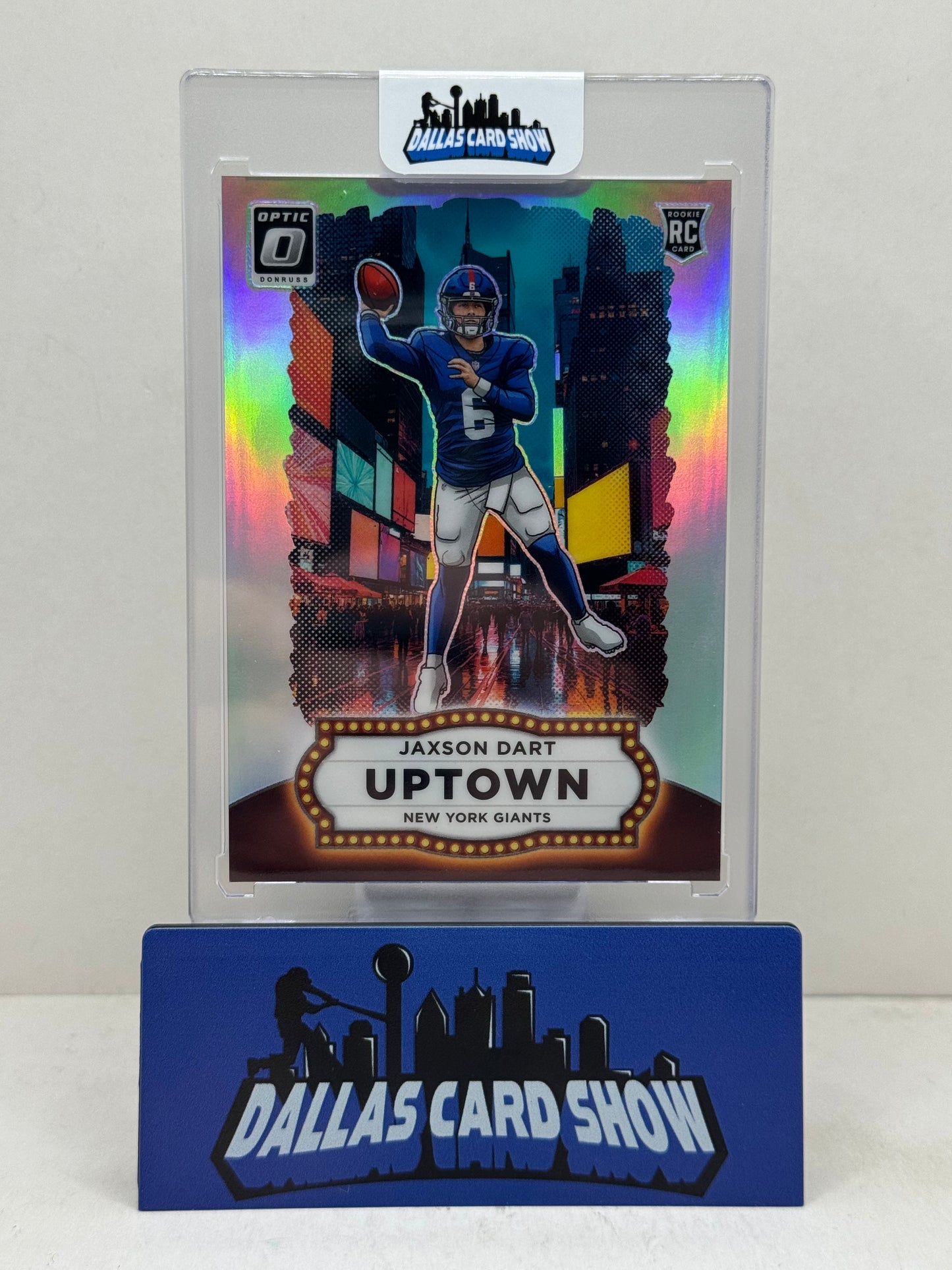 2025 Panini Optic #11 Jaxson Dart Rookie Uptown RC