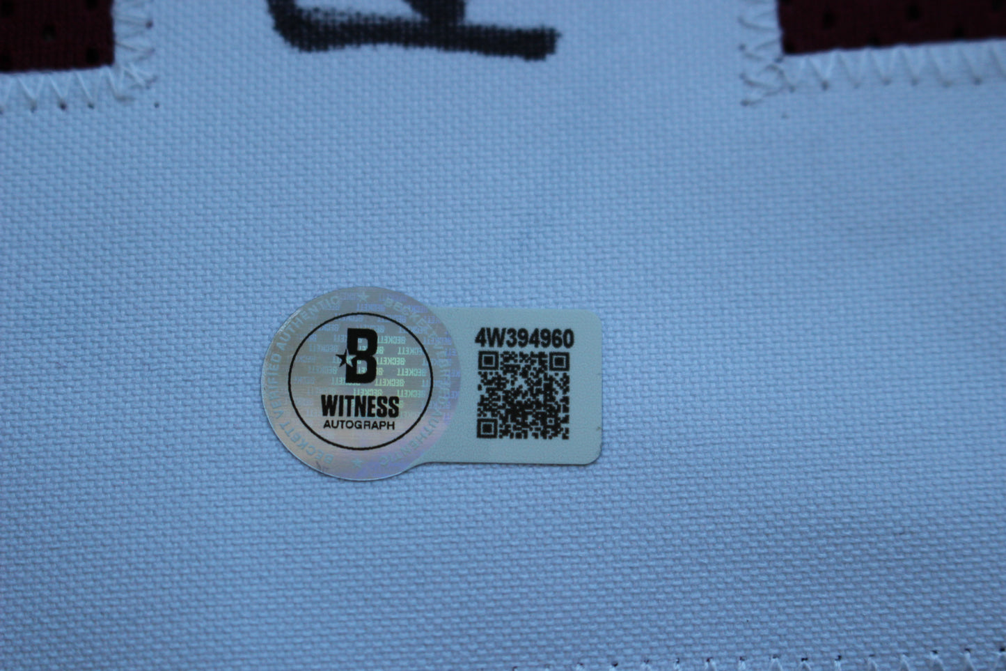 BARRY SWITZER OKLAHOMA OU SOONERS SIGNED STAT JERSEY Dallas Cowboys BAS COA