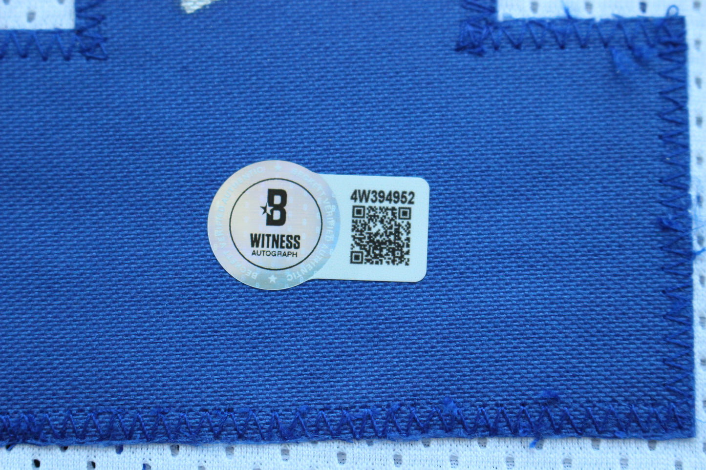 BARRY SWITZER DALLAS COWBOYS SIGNED HOME STATS JERSEY Sooners BAS COA