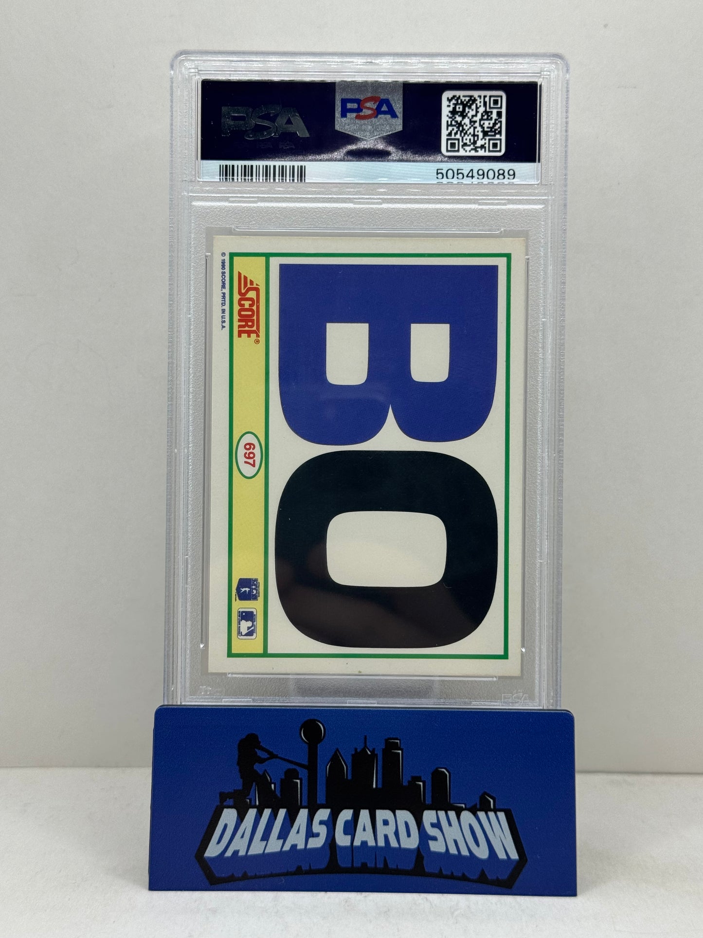 1990 Score #697 Bo Jackson PSA 10