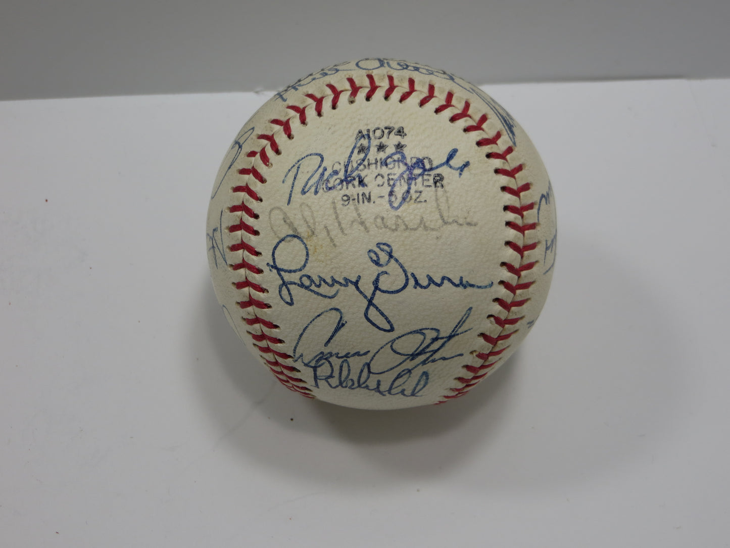 1976 KANSAS ROYALS TEAM SIGNED BASEBALL George Brett Tony Oliva JSA LOA