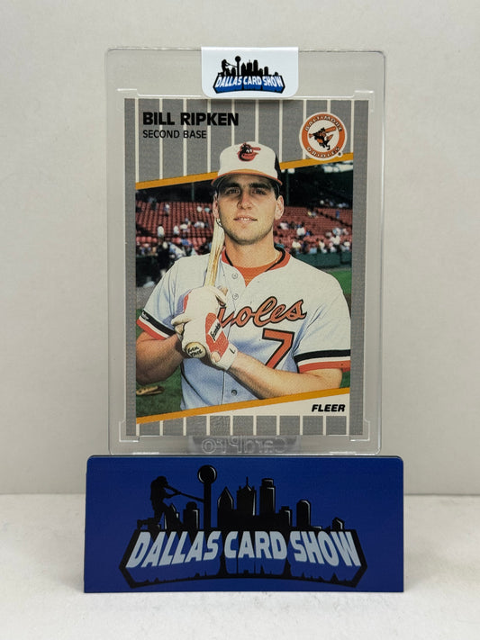 1989 Fleer #616 Bill Ripken FF Error