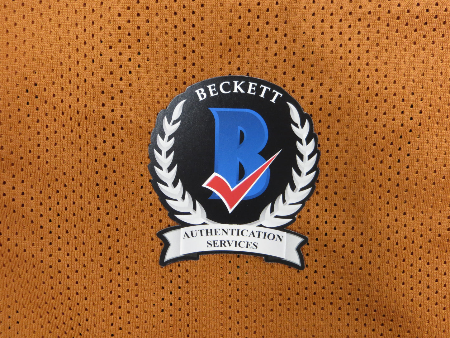 CHRISTIAN JONES TEXAS LONGHORNS SIGNED JERSEY BAS COA