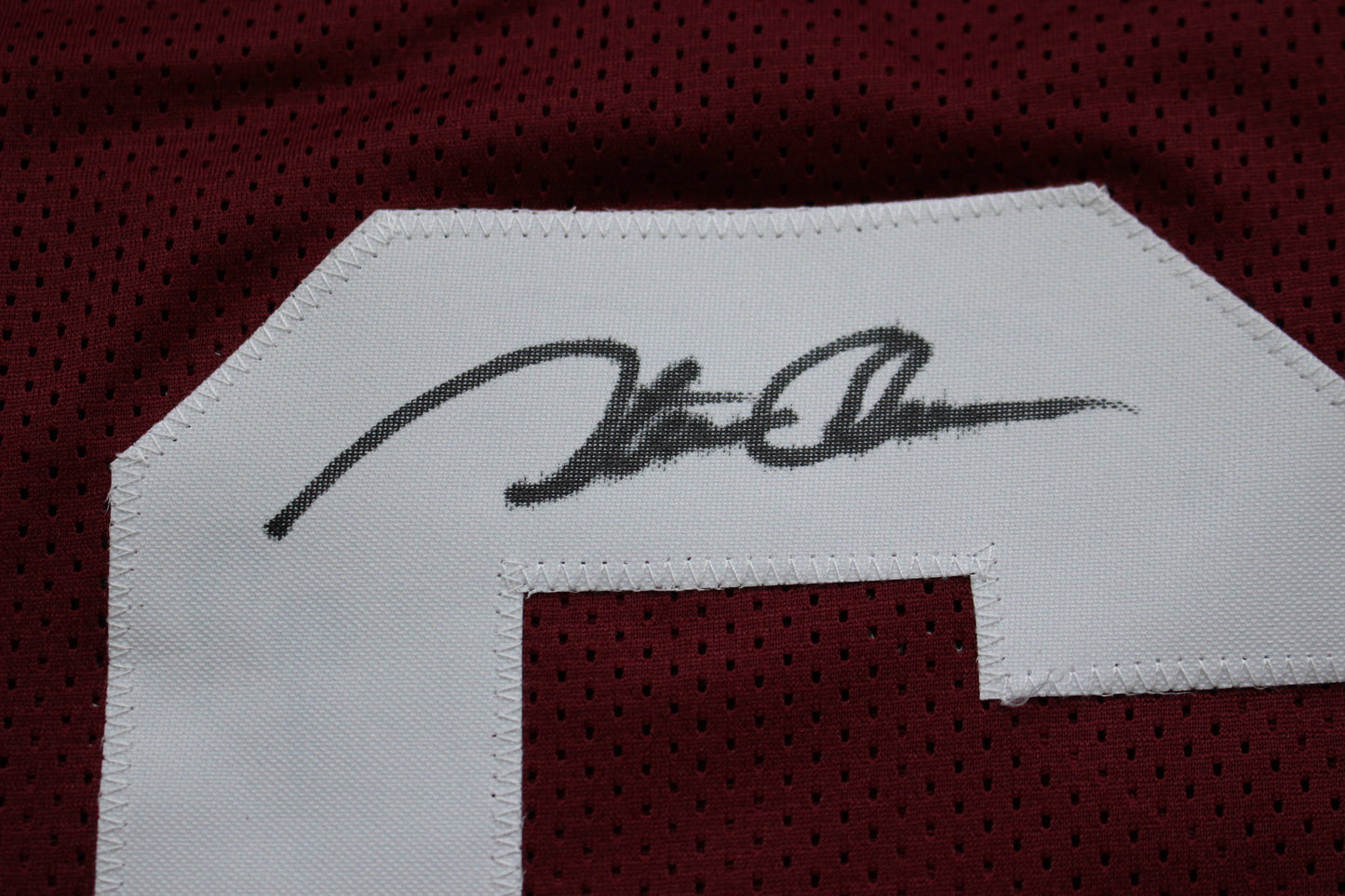 STEVE OWENS OU SOONERS SIGNED JERSEY w/69 HEISMAN Detroit Lions BAS COA
