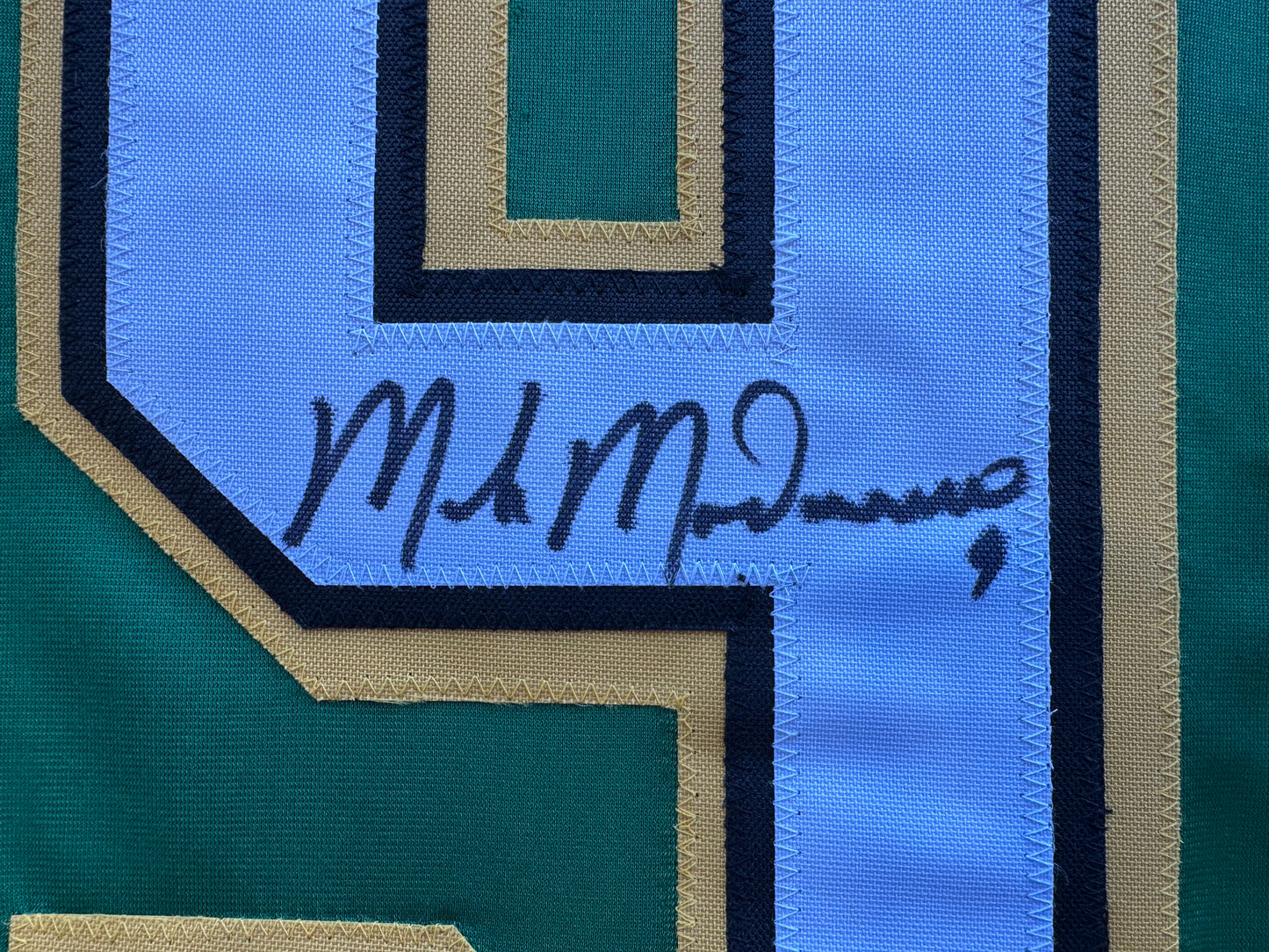 MIKE MODANO SIGNED CCM HOCKEY JERSEY XL Minnesota North Stars BAS COA