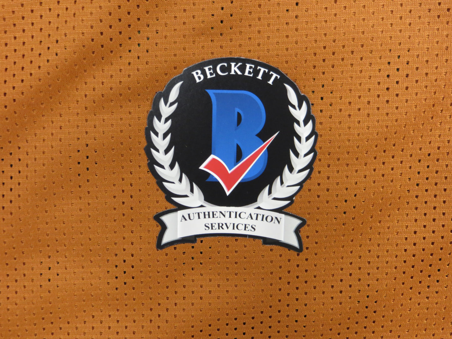 CHRISTIAN JONES TEXAS LONGHORNS SIGNED JERSEY BAS COA