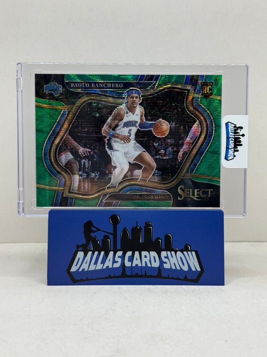 2022-23 Panini Select #295 Paolo Banchero Courtside Green Wave Rookie /50