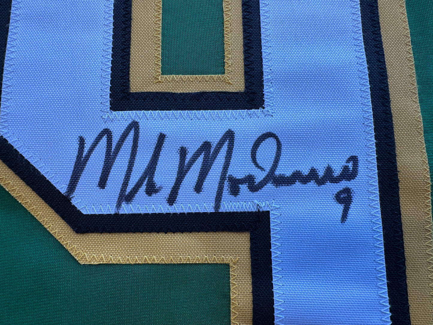 MIKE MODANO SIGNED CCM HOCKEY JERSEY XL Minnesota North Stars BAS COA