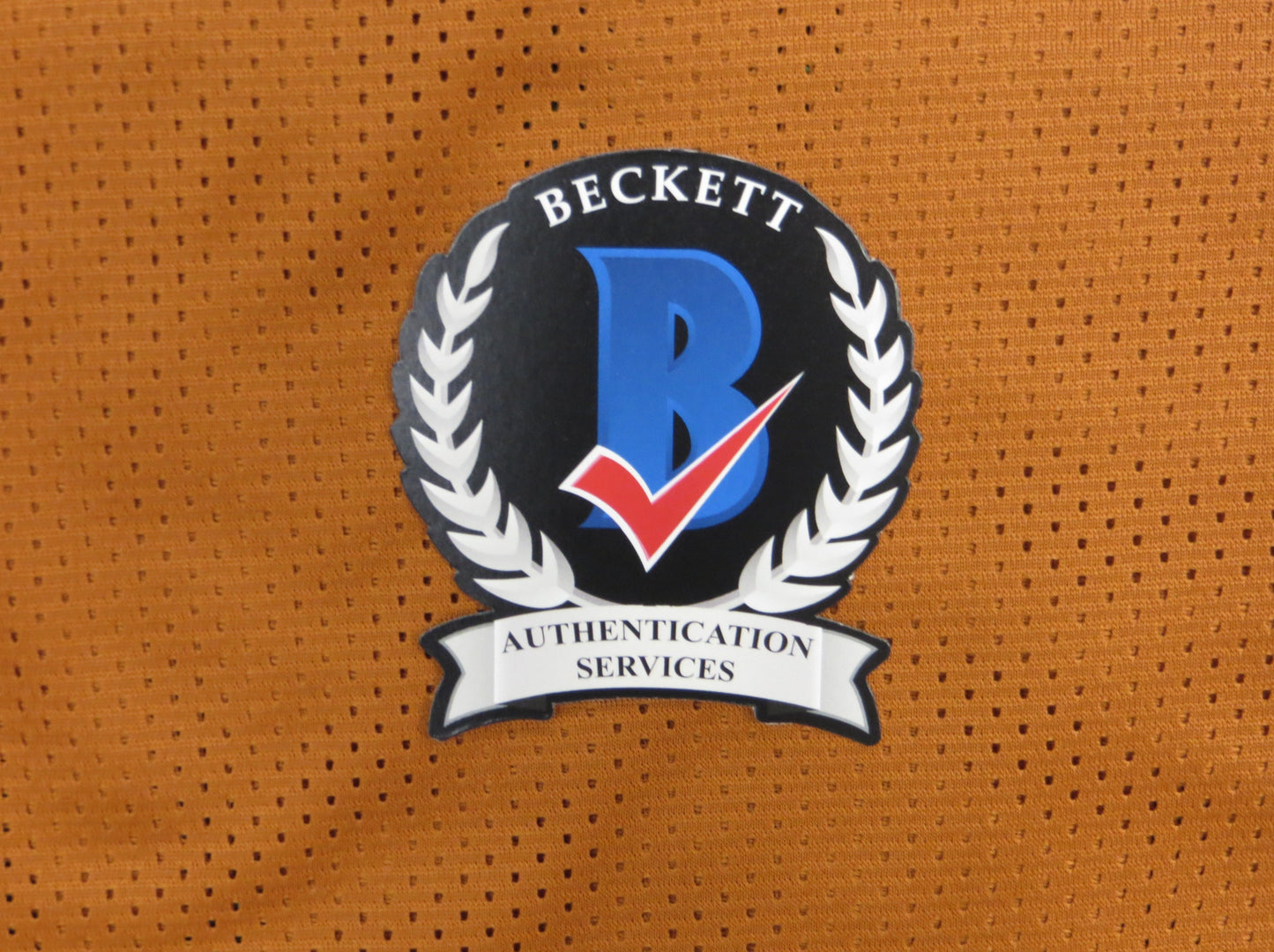 CHRISTIAN JONES TEXAS LONGHORNS SIGNED JERSEY BAS COA