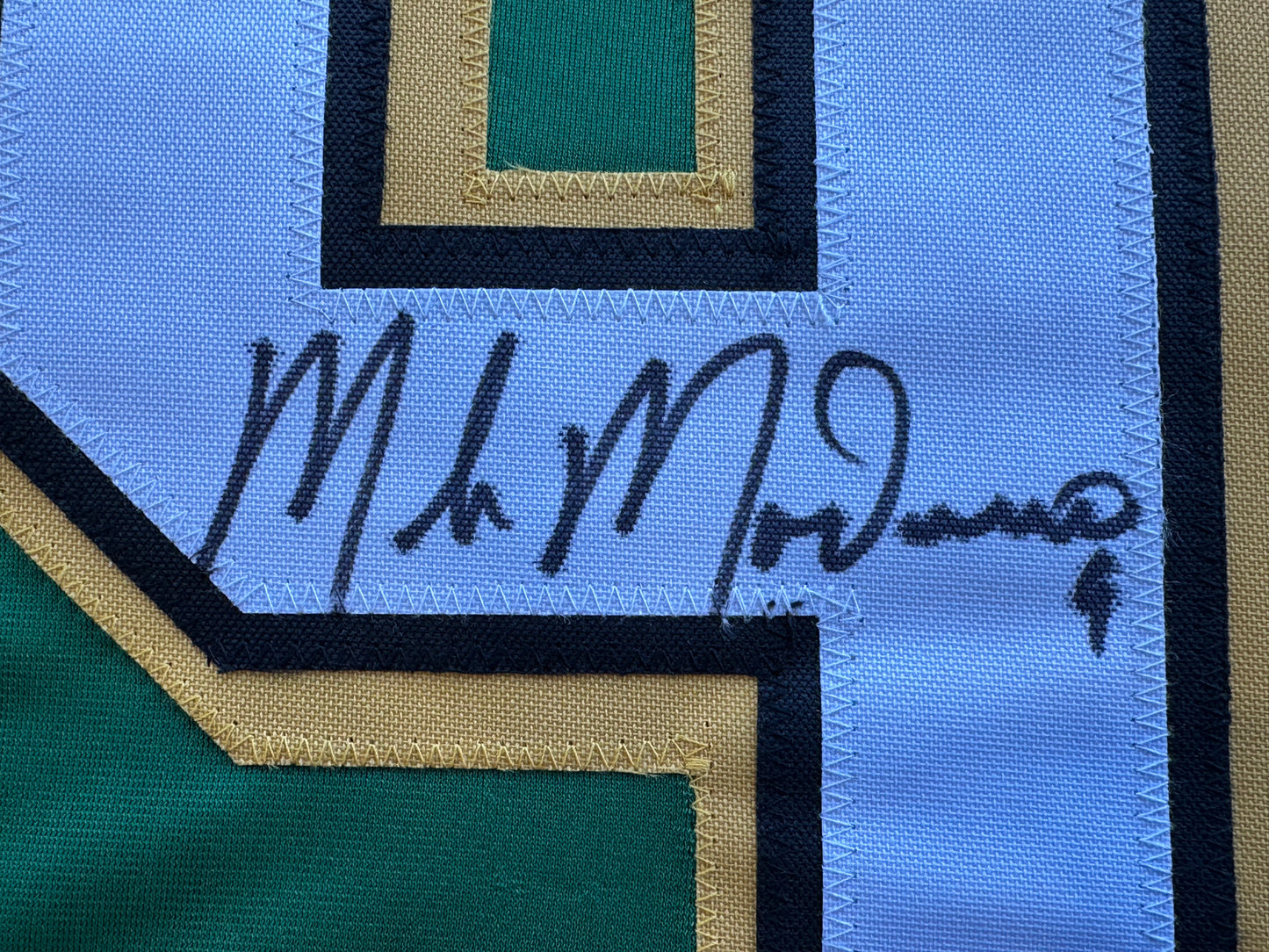 MIKE MODANO SIGNED CCM HOCKEY JERSEY XL Minnesota North Stars BAS COA