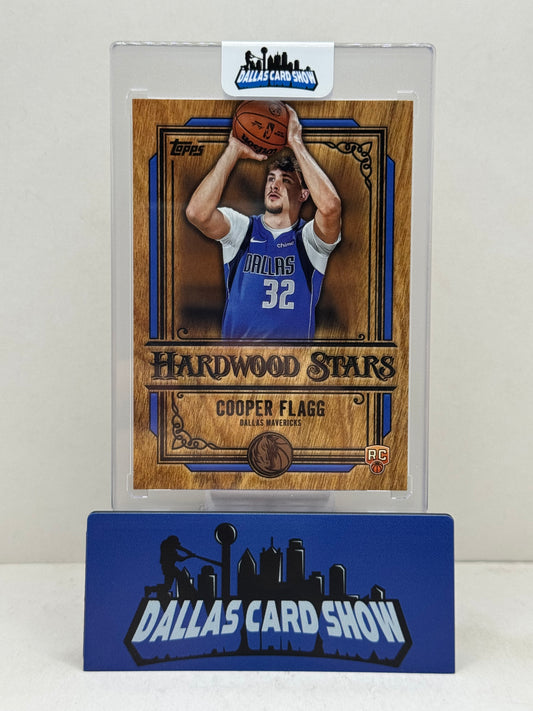 2025-26 Topps #HS-11 Cooper Flagg Hardwood Stars Rookie RC SSP