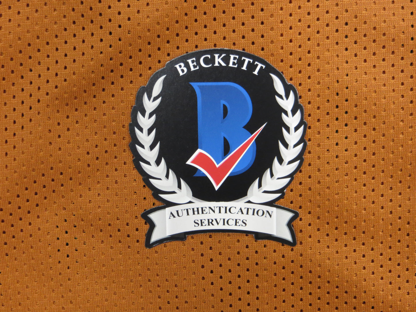 CHRISTIAN JONES TEXAS LONGHORNS SIGNED JERSEY BAS COA