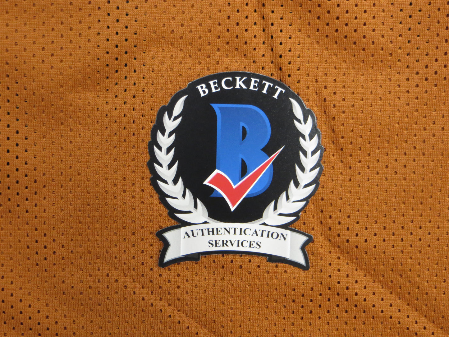 JONATHON BROOKS TEXAS LONGHORNS SIGNED JERSEY BAS COA