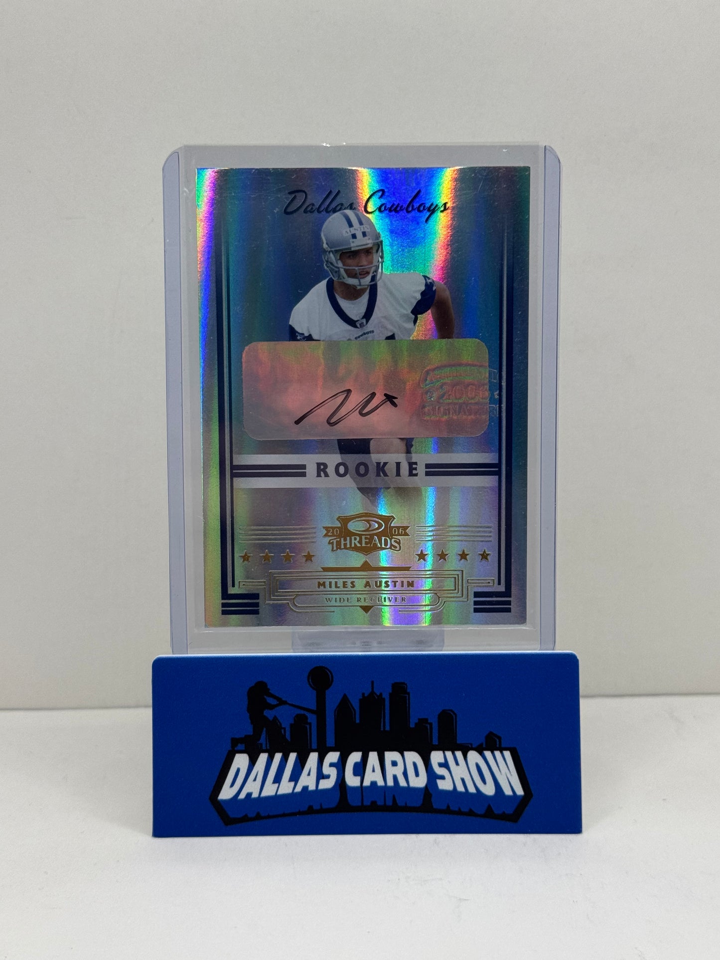 2006 Donruss Threads Rookie Autograph #280 Miles Austin #780/999