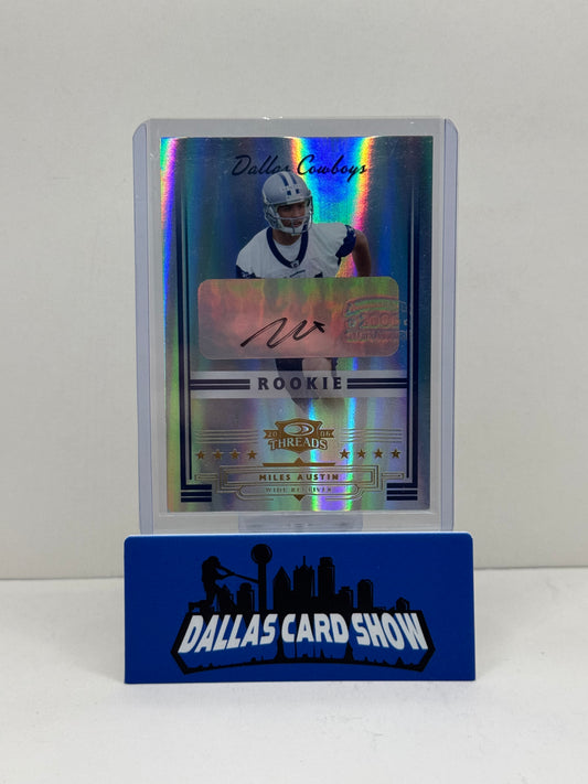 2006 Donruss Threads Rookie Autograph #280 Miles Austin #780/999