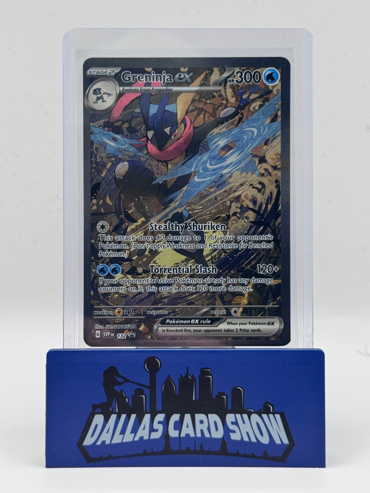 2024 Pokemon - Greninja ex (Special Illustration Promo) - SVP132 Black Star Promo NM
