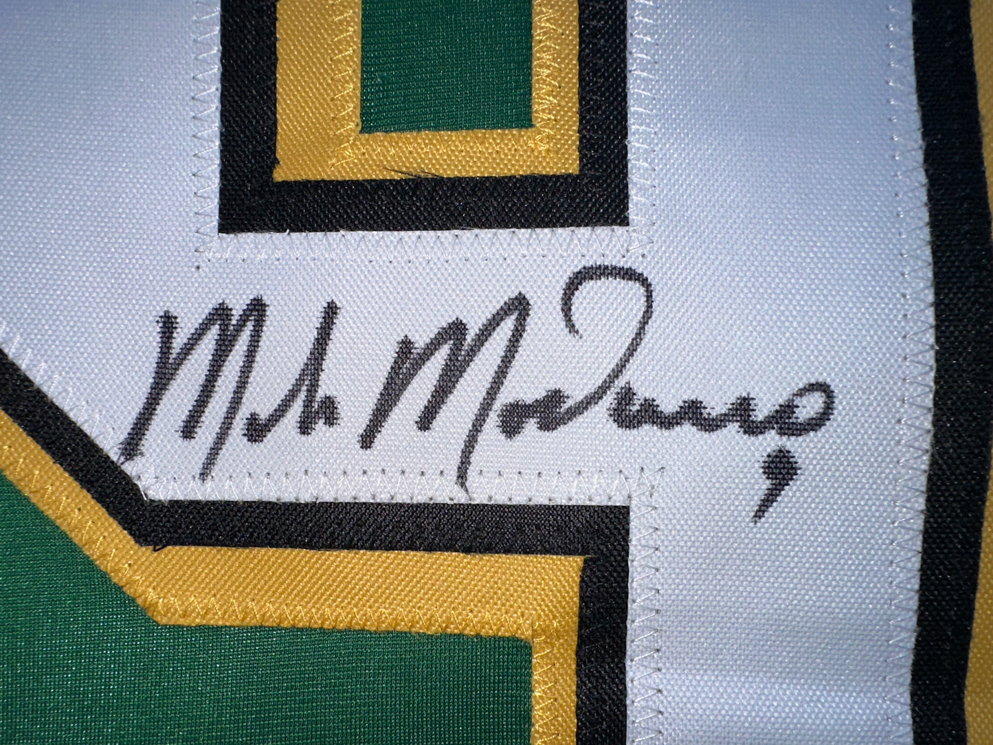 MIKE MODANO SIGNED CCM HOCKEY JERSEY XL Minnesota North Stars BAS COA