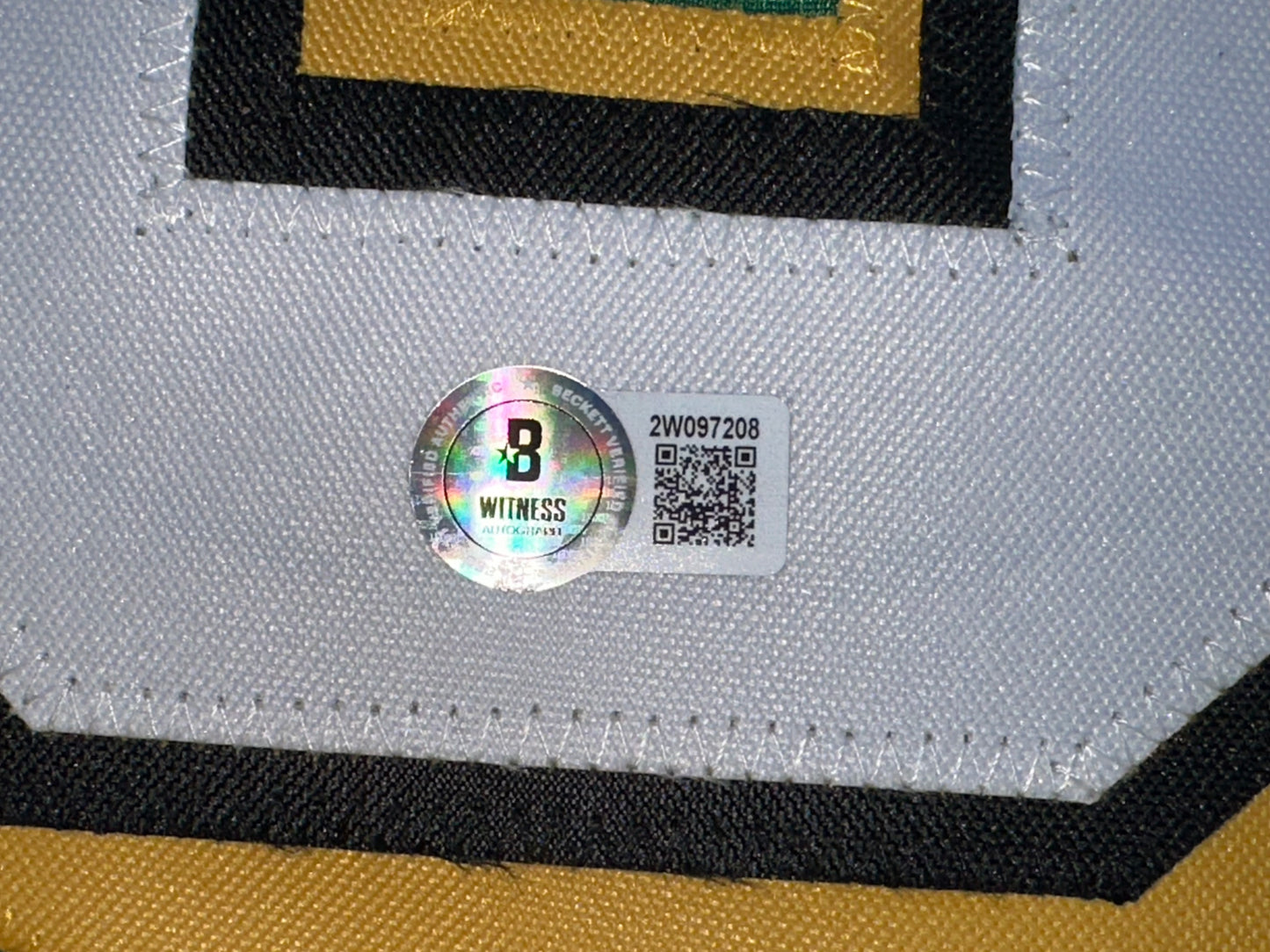 MIKE MODANO SIGNED CCM HOCKEY JERSEY XL Minnesota North Stars BAS COA