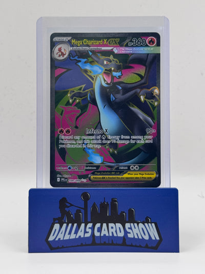 2025 Pokemon - Mega Charizard X ex (Ultra Rare) - 109/094 Phantasmal Flames NM