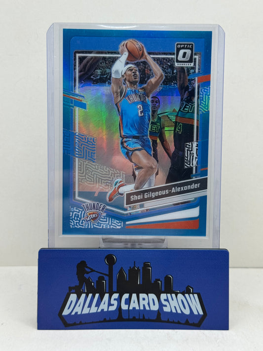 2023-24 Panini Optic #104 Shai Gilgeous-Alexander Aqua /249