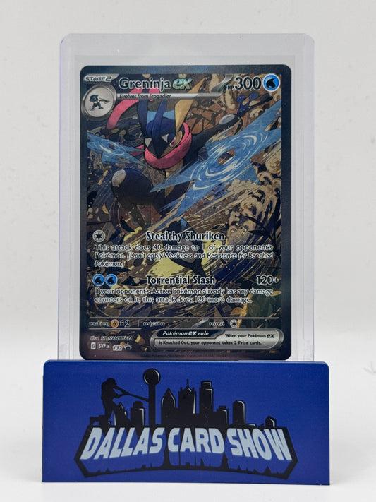 2023 Pokemon - Greninja ex (Alternate Art) - SVP132 Black Star Promo NM
