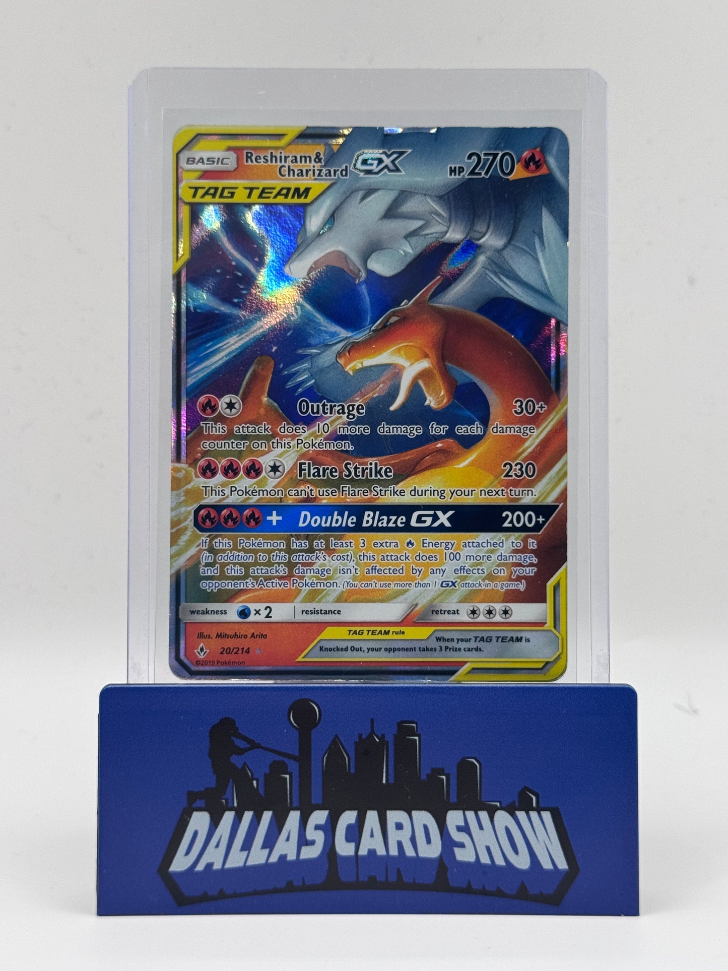 2019 Pokemon - Reshiram & Charizard GX - 20/214 Unbroken Bonds MP