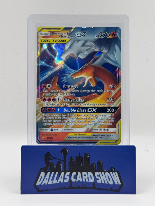 2019 Pokemon - Reshiram & Charizard GX - 20/214 Unbroken Bonds MP