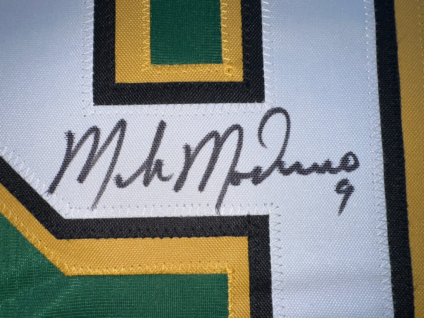 MIKE MODANO SIGNED CCM HOCKEY JERSEY XL Minnesota North Stars BAS COA