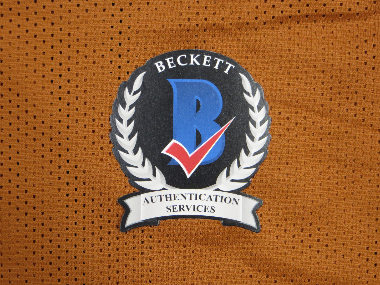 JONATHON BROOKS TEXAS LONGHORNS SIGNED JERSEY BAS COA