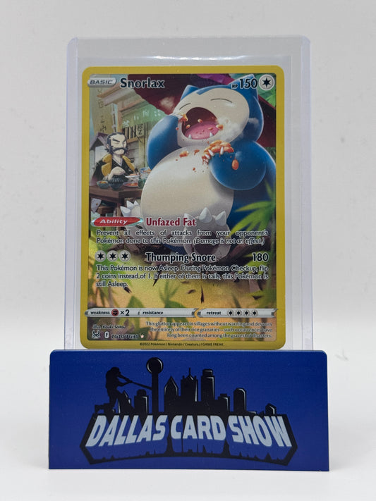 2022 Pokemon - Snorlax (Trainer Gallery) - TG10/TG30 Lost Origin NM