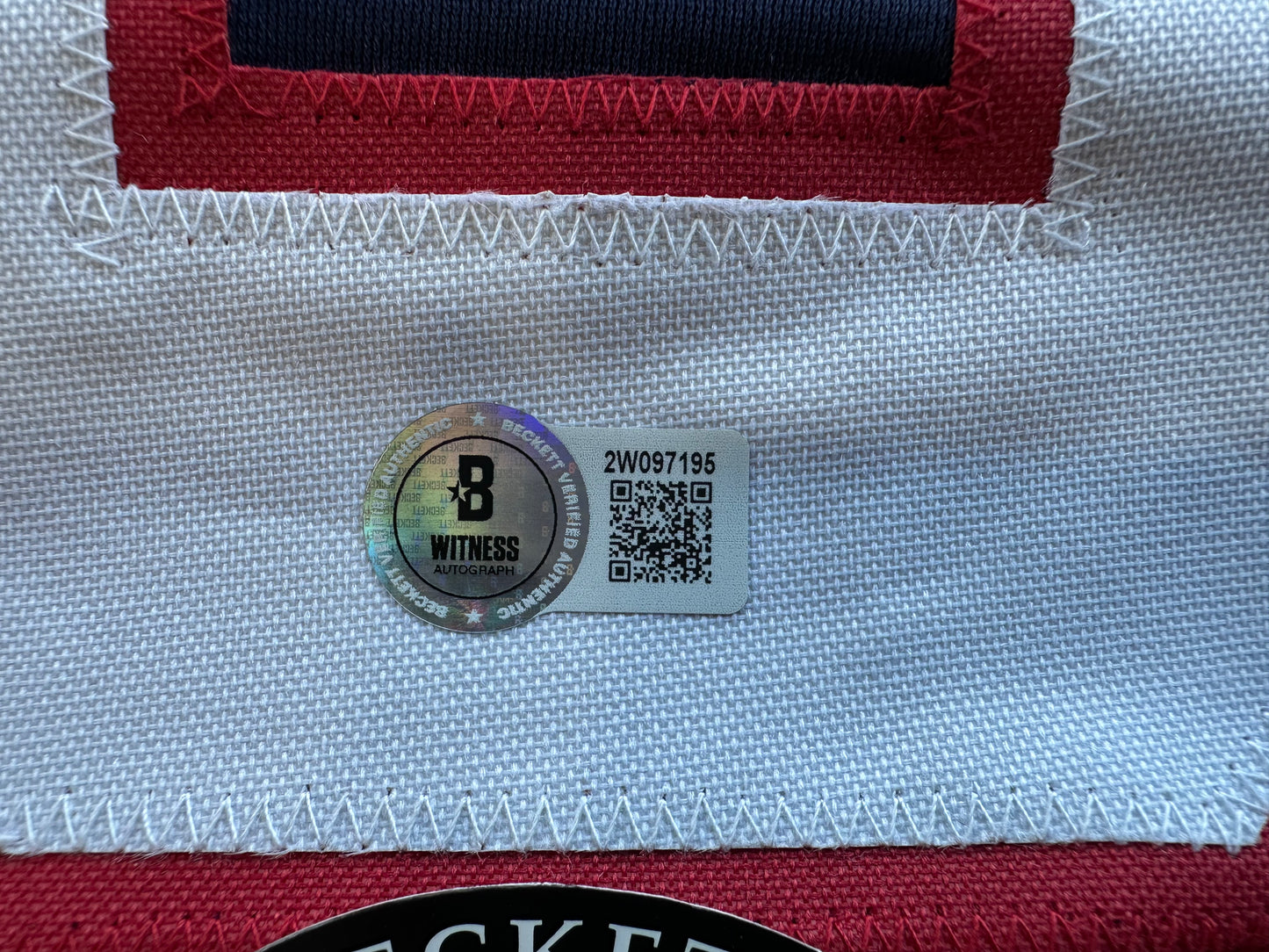 MIKE MODANO SIGNED BLUE RED HOCKEY JERSEY TEAM USA BAS COA