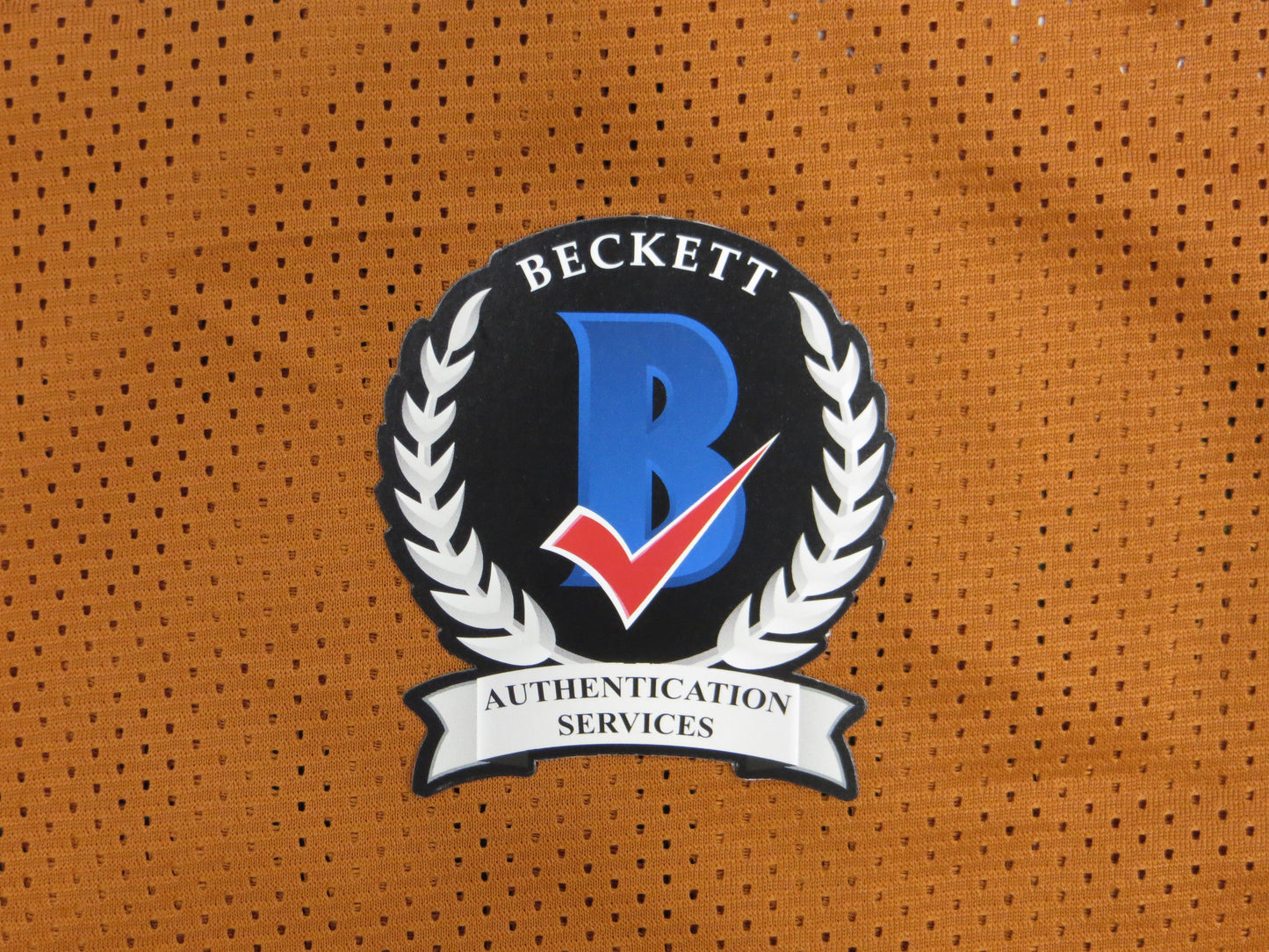 JONATHON BROOKS TEXAS LONGHORNS SIGNED JERSEY BAS COA