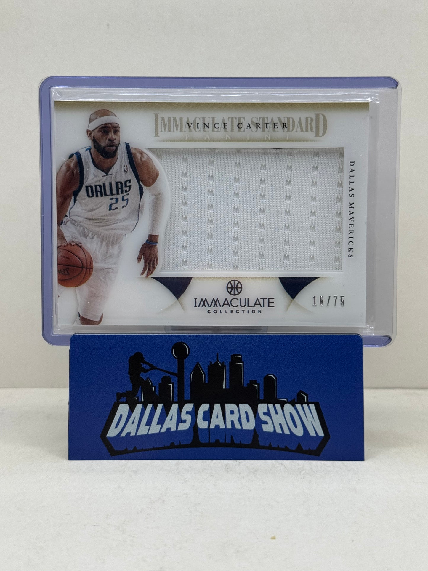 2013-14 Panini Immaculate #IS-VC Vince Carter Immaculate Standard Relic /75