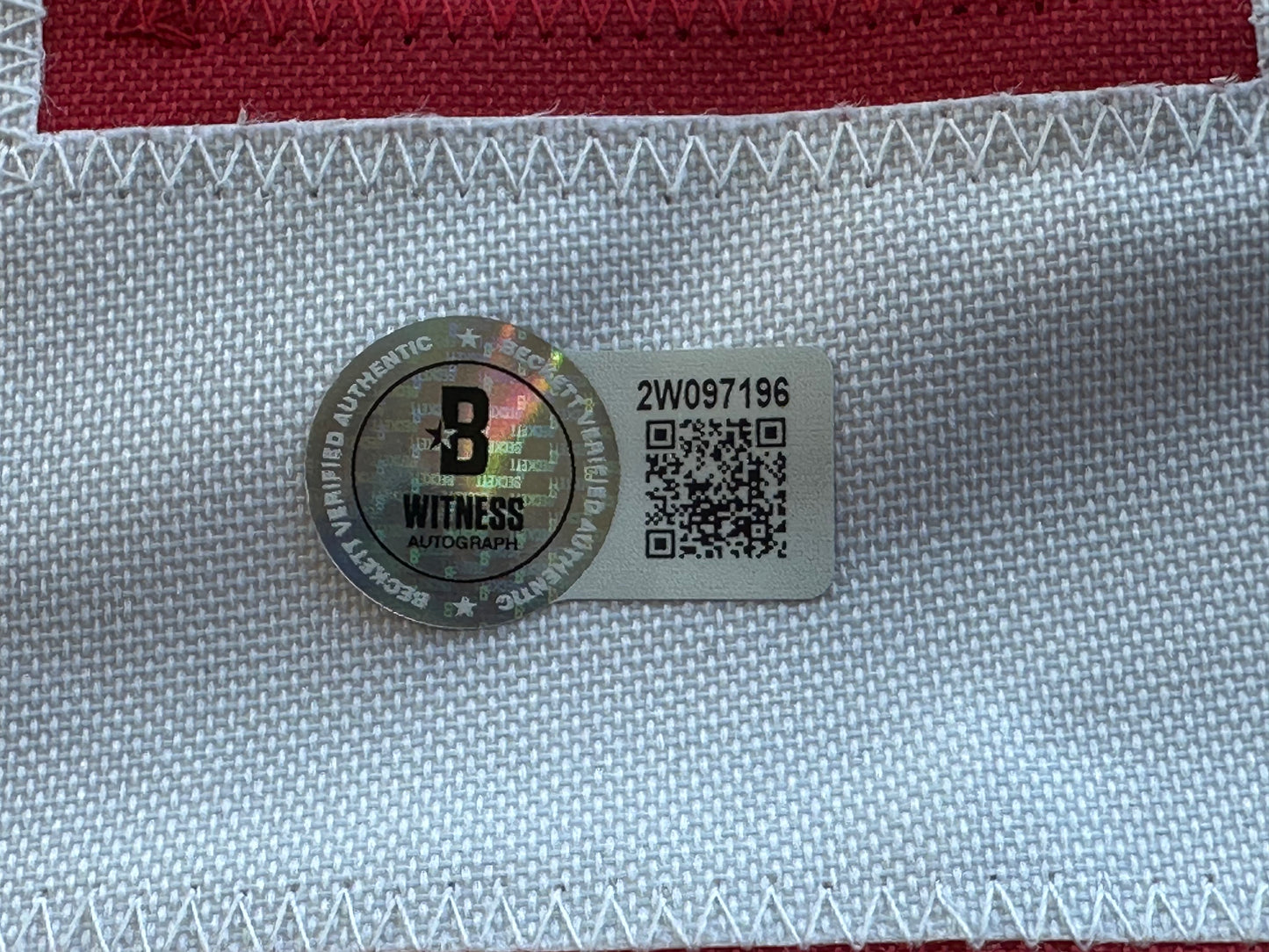 MIKE MODANO SIGNED BLUE RED HOCKEY JERSEY TEAM USA BAS COA