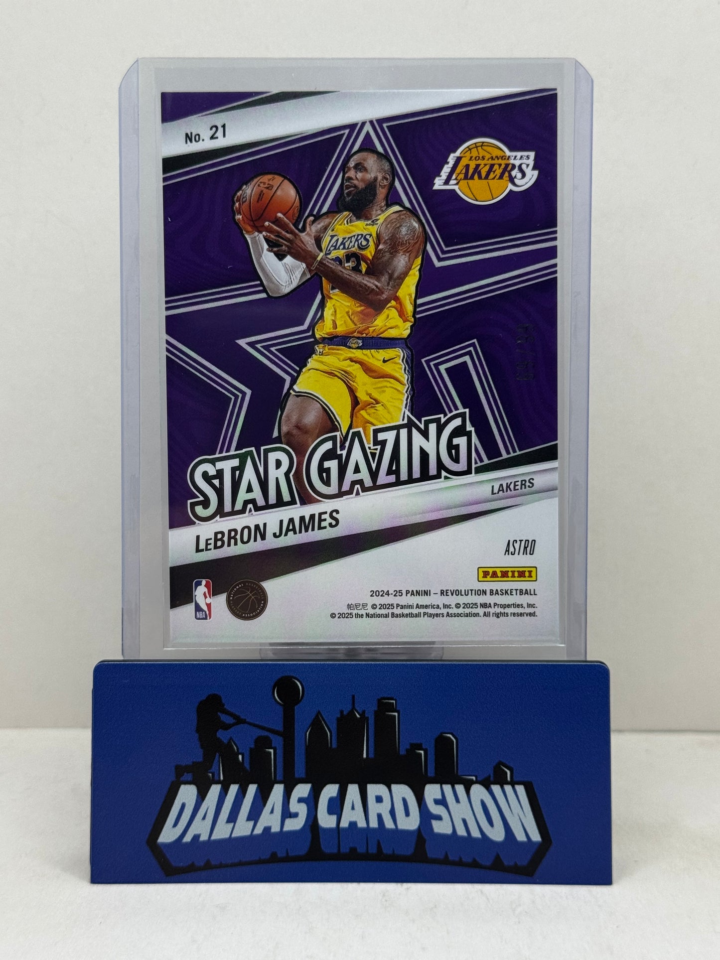 2024-25 Panini Revolution #21 Lebron James Star Gazing /99