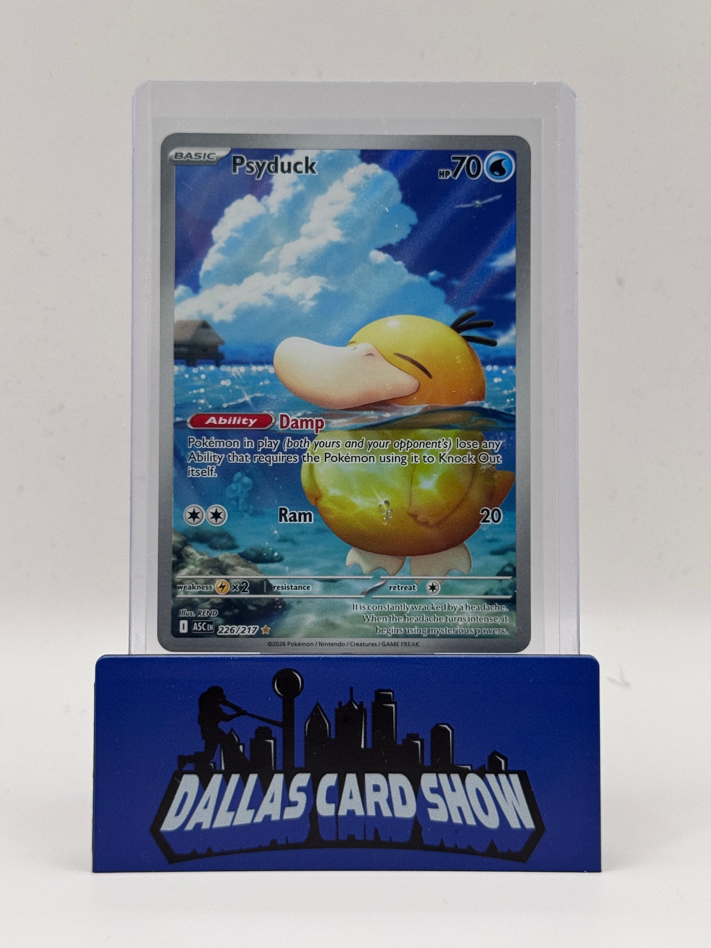 2026 Pokemon - Psyduck (Illustration Rare) - 226/217 Ascended Heroes NM
