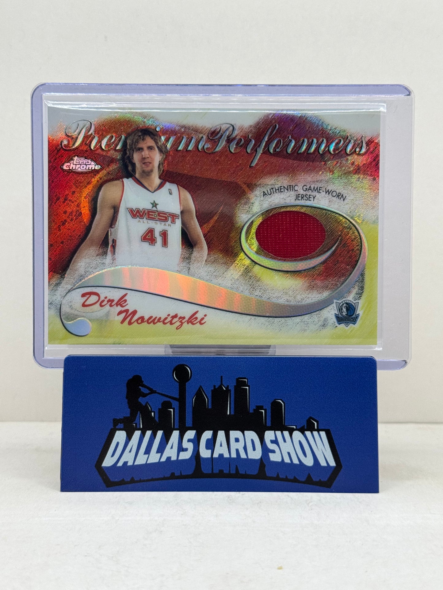 2006-07 Topps Chrome #PP-DN Dirk Nowitzki Premium Performers Relic /99