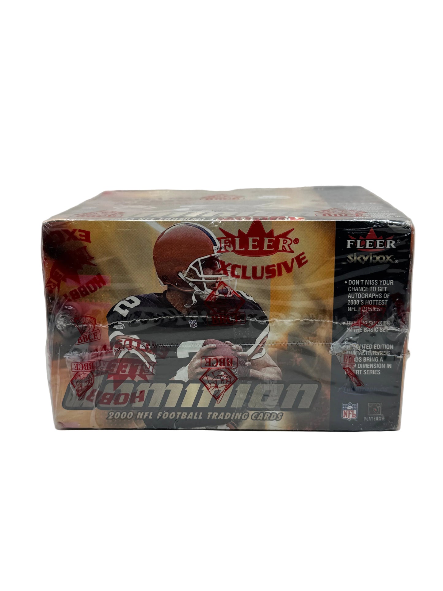 2000 Fleer Skybox Dominion Football Hobby Box BBCE Verified